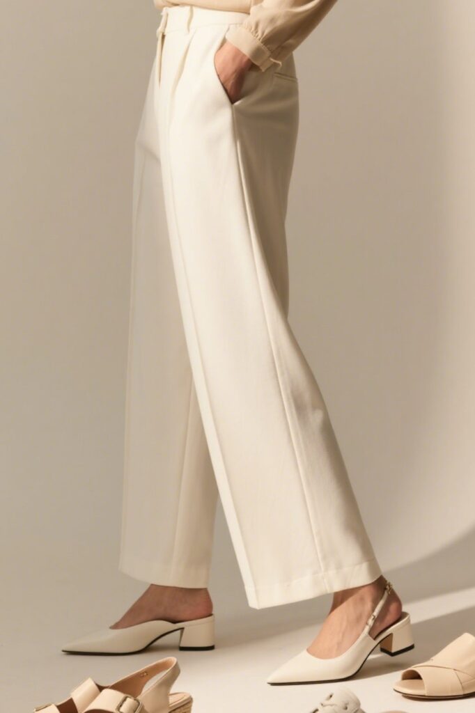 What to Wear with Wide Leg Pants