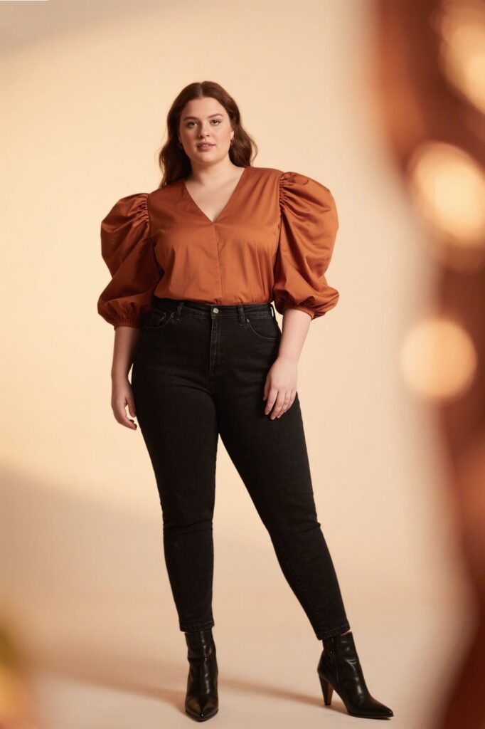 3. Structured Shoulders and Statement Sleeves