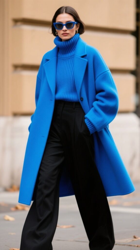 2. Electric Blue Accents 💙