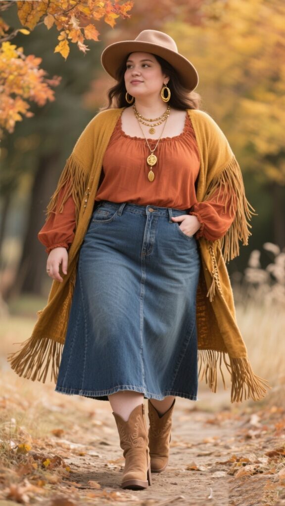3. The Boho Dreamer 🍂🌻