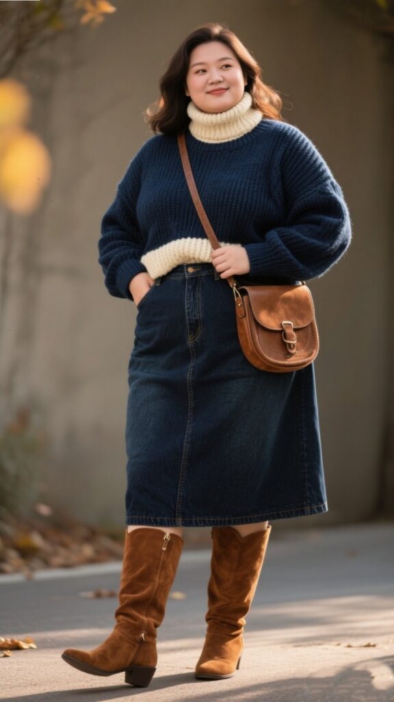 1. The Cozy Knit Combo 🍁🧶