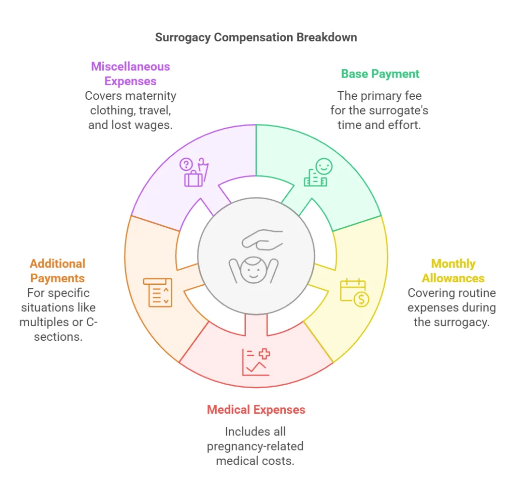 Surrogacy Compensation Breakdown