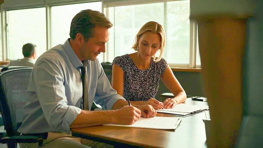 Surrogacy Houston – Intended Parents Reviewing Legal Contract for Surrogacy