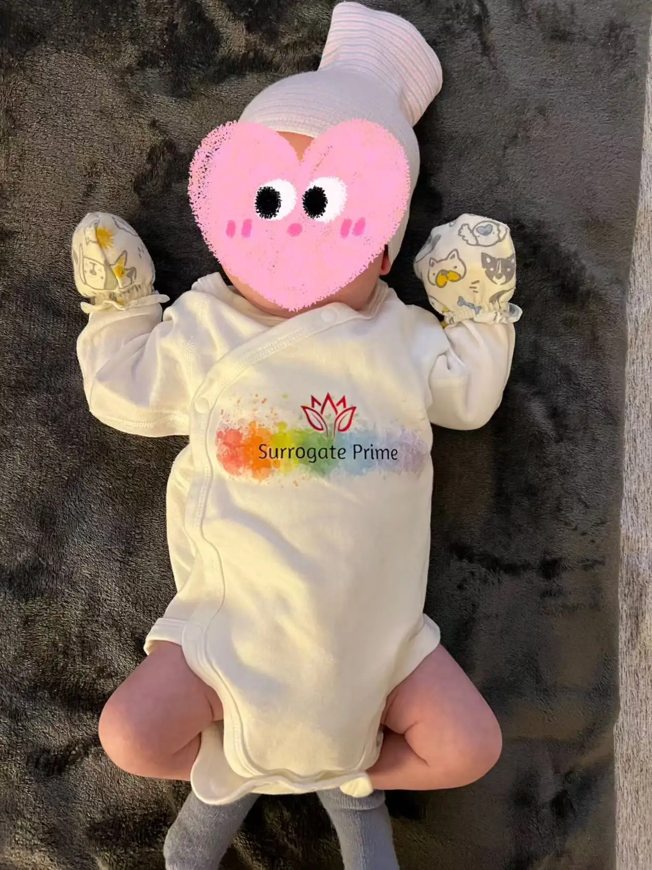 Newborn by surrogate in houston