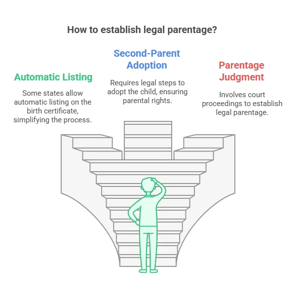 How to establish legal parentage