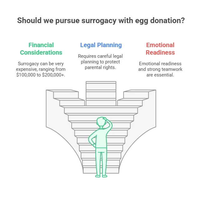 Should we pursue surrogacy with egg donation?