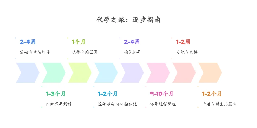 美国代孕流程概述
