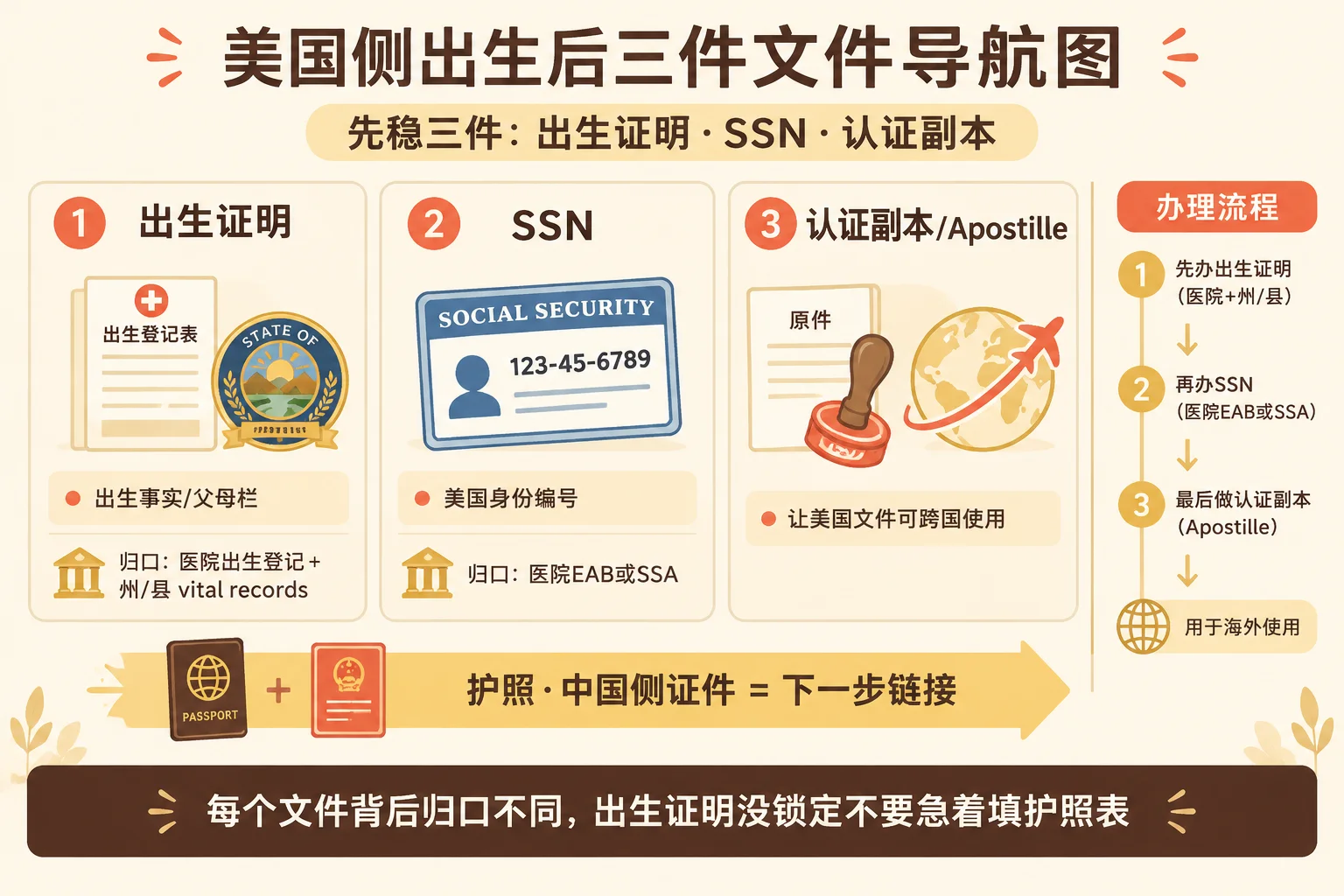 美国侧三件文件导航