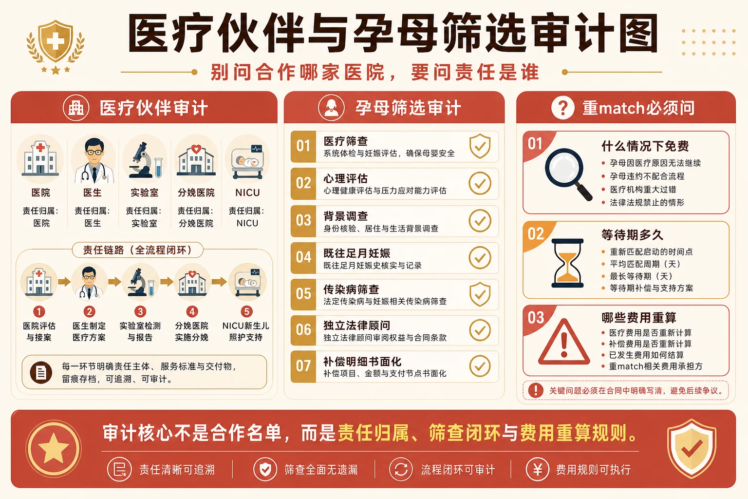 医疗伙伴与孕母筛选审计
