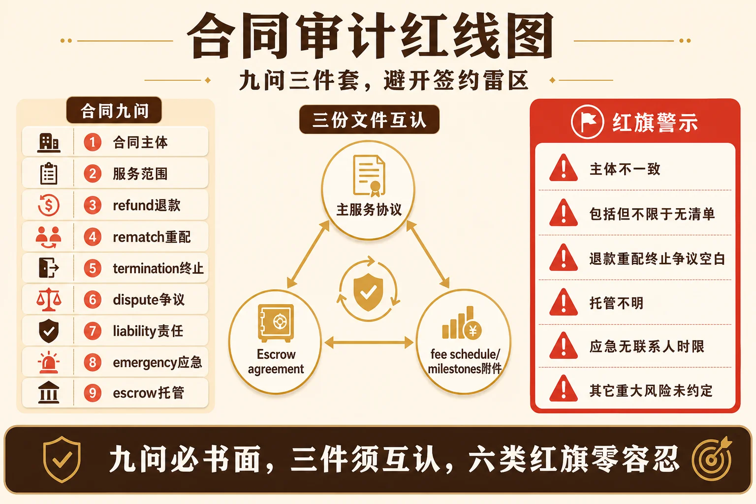 合同审计红线