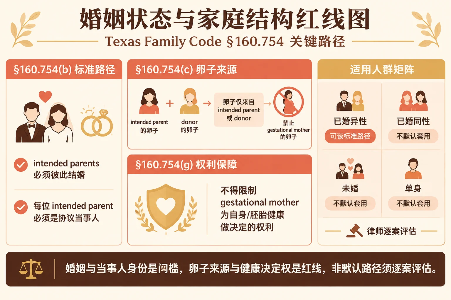 婚姻状态与家庭结构红线信息图